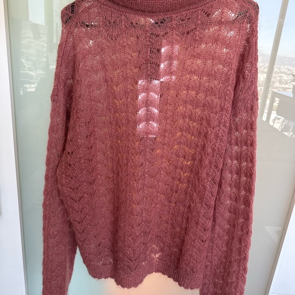 CMMN SWDN Elm Pointelle Knit Sweater - Picture 2 of 6